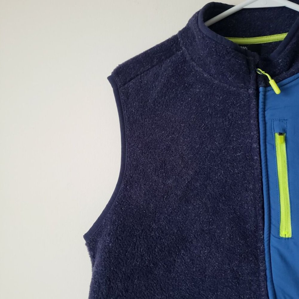 All In Motion Adventure Vest Full-Zip Youth XL 16 Blue Pockets Kids Boys NWT - Picture 4 of 11